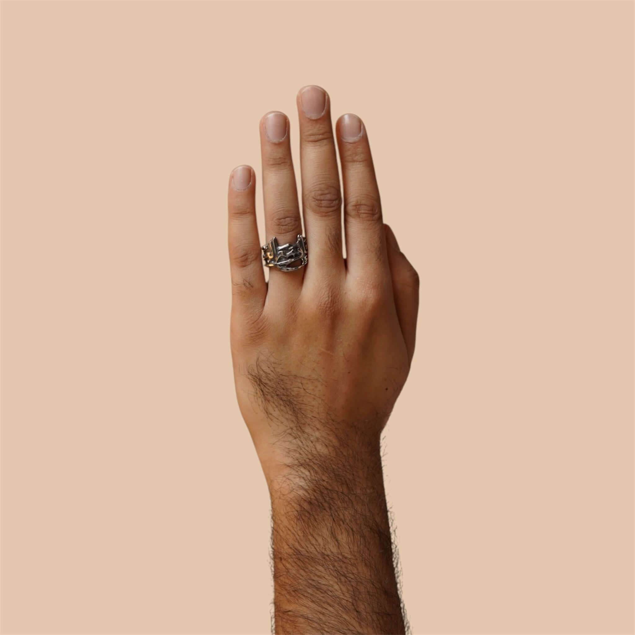 The Patience Ring (Noir) - ASL Jewellery