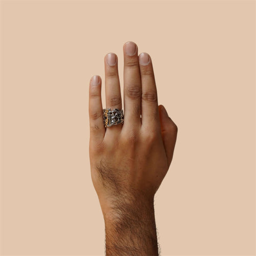 The Destiny Ring (Noir) - ASL Jewellery
