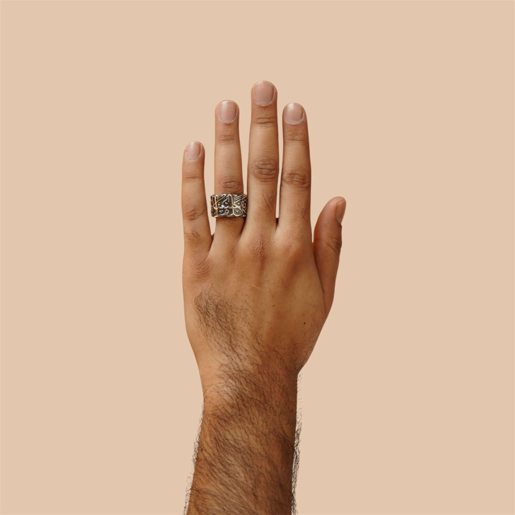 The Resilience Ring (Noir) - ASL Jewellery